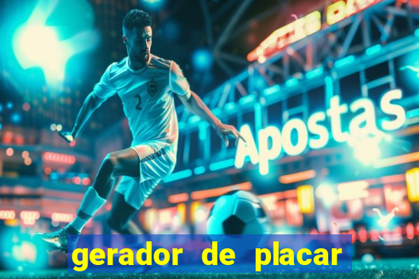 gerador de placar de futebol